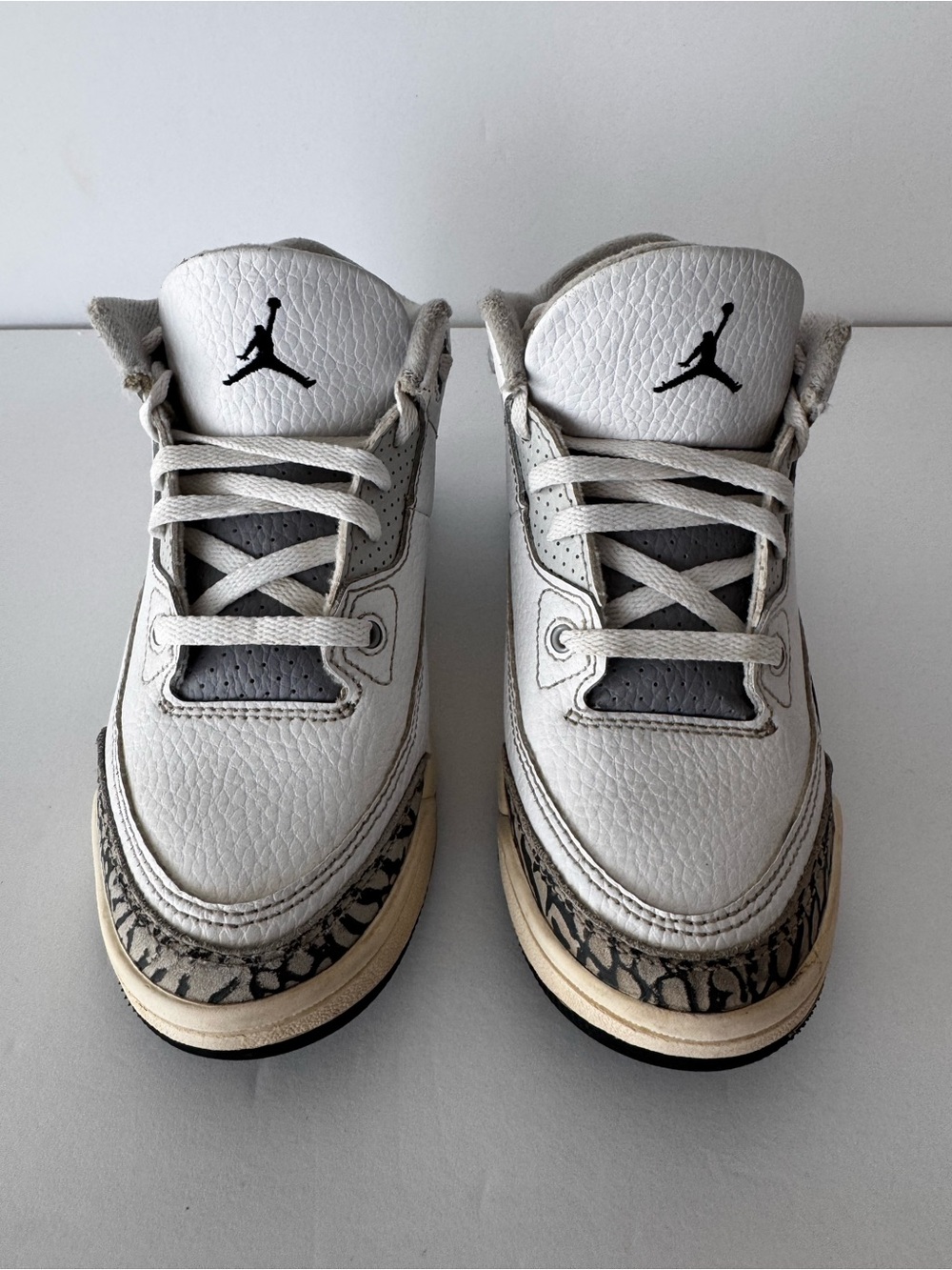 Nike Air Jordan 3 Retro White Cement Reimagined PS Size 13C FB4416-100